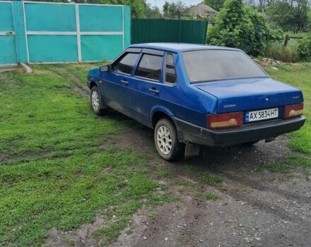 Синий ВАЗ 21099, объемом двигателя 1.5 л и пробегом 202 тыс. км за 1329 $, фото 12 на Automoto.ua