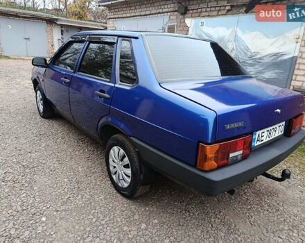 Синий ВАЗ 21099, объемом двигателя 1.5 л и пробегом 174 тыс. км за 1999 $, фото 4 на Automoto.ua