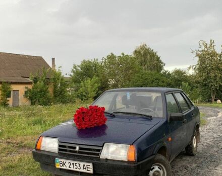 Синий ВАЗ 21099, объемом двигателя 0 л и пробегом 222 тыс. км за 1100 $, фото 2 на Automoto.ua