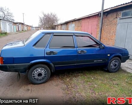 Синий ВАЗ 21099, объемом двигателя 1.5 л и пробегом 235 тыс. км за 1700 $, фото 10 на Automoto.ua