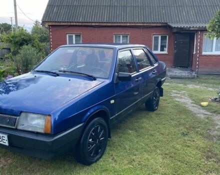 Синий ВАЗ 21099, объемом двигателя 1.5 л и пробегом 120 тыс. км за 707 $, фото 1 на Automoto.ua