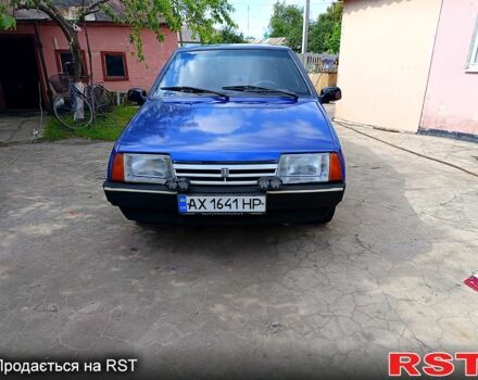 Синий ВАЗ 21099, объемом двигателя 1.5 л и пробегом 111 тыс. км за 1100 $, фото 1 на Automoto.ua
