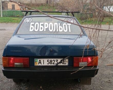 Синий ВАЗ 21099, объемом двигателя 1 л и пробегом 300 тыс. км за 650 $, фото 3 на Automoto.ua