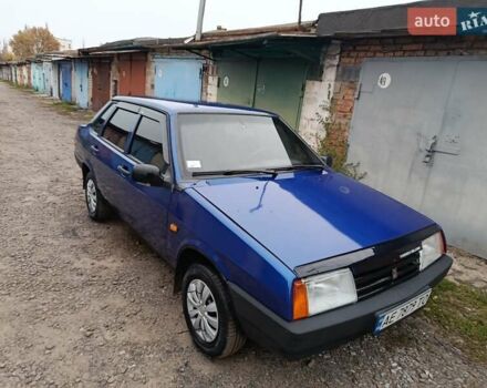 Синий ВАЗ 21099, объемом двигателя 1.5 л и пробегом 174 тыс. км за 1999 $, фото 15 на Automoto.ua