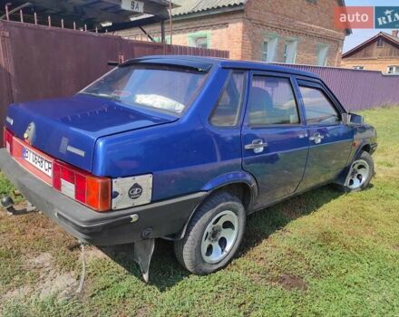 Синий ВАЗ 21099, объемом двигателя 1.5 л и пробегом 143 тыс. км за 1850 $, фото 11 на Automoto.ua