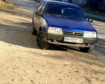 Синий ВАЗ 21099, объемом двигателя 1.5 л и пробегом 100 тыс. км за 1400 $, фото 3 на Automoto.ua