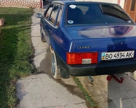 Синий ВАЗ 21099, объемом двигателя 1.5 л и пробегом 105 тыс. км за 1100 $, фото 3 на Automoto.ua