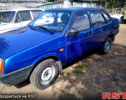 Синий ВАЗ 21099, объемом двигателя 1.5 л и пробегом 0 тыс. км за 1450 $, фото 1 на Automoto.ua