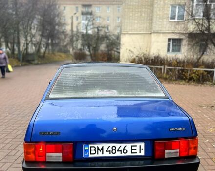 Синий ВАЗ 21099, объемом двигателя 1.5 л и пробегом 220 тыс. км за 1850 $, фото 3 на Automoto.ua