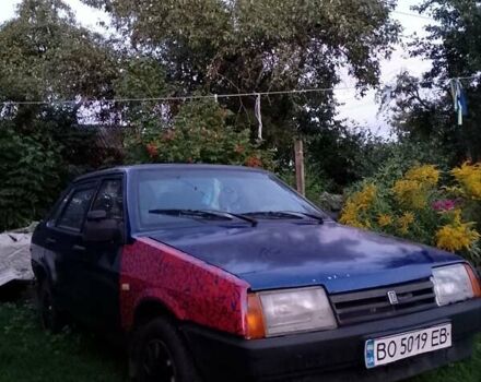 Синий ВАЗ 21099, объемом двигателя 1.5 л и пробегом 230 тыс. км за 1300 $, фото 6 на Automoto.ua