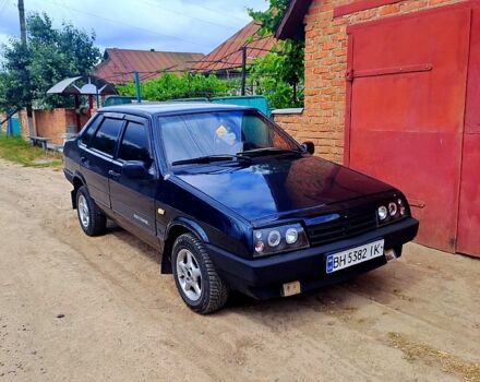 Синий ВАЗ 21099, объемом двигателя 1.5 л и пробегом 198 тыс. км за 1500 $, фото 9 на Automoto.ua