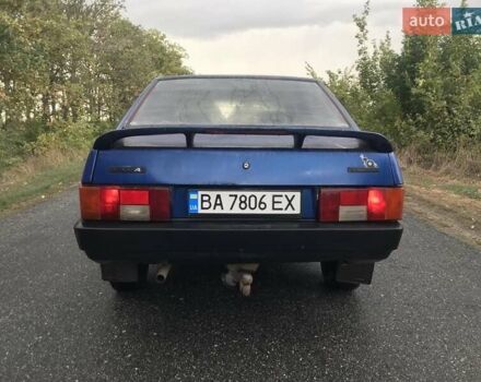 Синий ВАЗ 21099, объемом двигателя 1.5 л и пробегом 390 тыс. км за 727 $, фото 2 на Automoto.ua