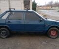 Синий ВАЗ 21099, объемом двигателя 1 л и пробегом 300 тыс. км за 650 $, фото 1 на Automoto.ua
