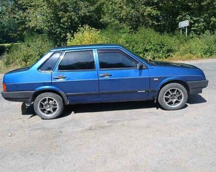 Синий ВАЗ 21099, объемом двигателя 1.5 л и пробегом 99 тыс. км за 2550 $, фото 4 на Automoto.ua