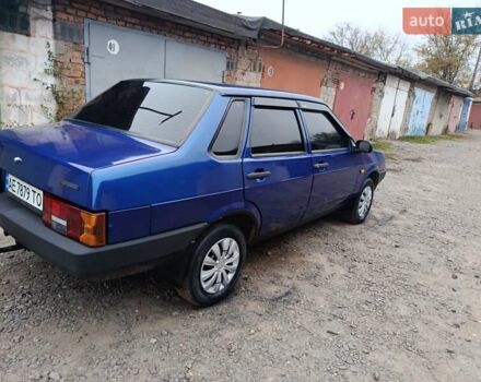 Синий ВАЗ 21099, объемом двигателя 1.5 л и пробегом 174 тыс. км за 1999 $, фото 7 на Automoto.ua