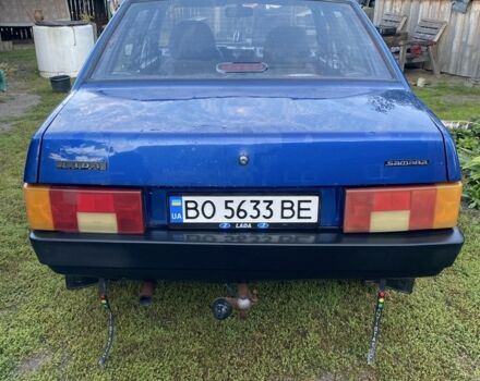 Синий ВАЗ 21099, объемом двигателя 1.5 л и пробегом 120 тыс. км за 707 $, фото 2 на Automoto.ua