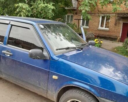 Синий ВАЗ 21099, объемом двигателя 1.5 л и пробегом 100 тыс. км за 1447 $, фото 3 на Automoto.ua