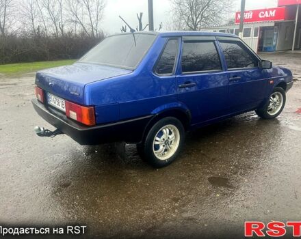 Синий ВАЗ 21099, объемом двигателя 1.5 л и пробегом 160 тыс. км за 1900 $, фото 5 на Automoto.ua