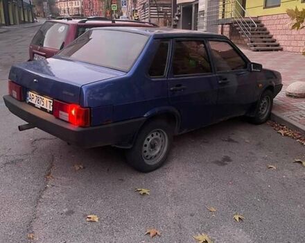 Синій ВАЗ 21099, об'ємом двигуна 1.5 л та пробігом 250 тис. км за 1800 $, фото 3 на Automoto.ua