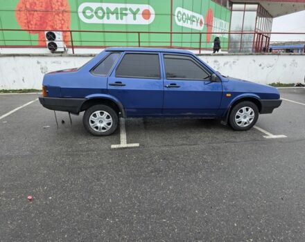 Синий ВАЗ 21099, объемом двигателя 1.6 л и пробегом 250 тыс. км за 1650 $, фото 2 на Automoto.ua