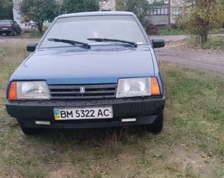 Синий ВАЗ 21099, объемом двигателя 1.5 л и пробегом 1 тыс. км за 1600 $, фото 4 на Automoto.ua