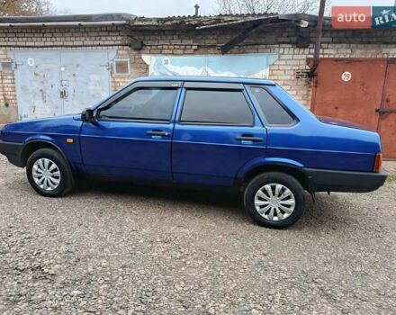 Синий ВАЗ 21099, объемом двигателя 1.5 л и пробегом 174 тыс. км за 1999 $, фото 9 на Automoto.ua