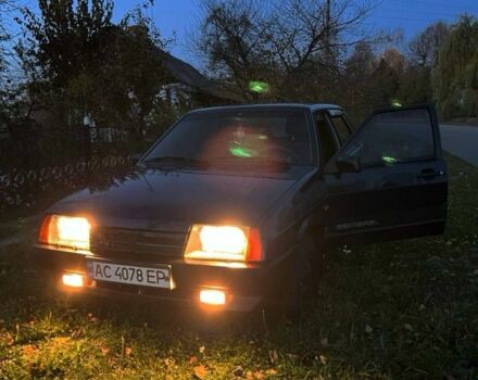 Синий ВАЗ 21099, объемом двигателя 1.5 л и пробегом 2 тыс. км за 1300 $, фото 12 на Automoto.ua