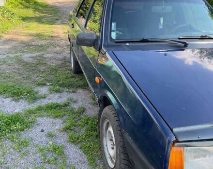 Синий ВАЗ 21099, объемом двигателя 1.5 л и пробегом 227 тыс. км за 1600 $, фото 2 на Automoto.ua