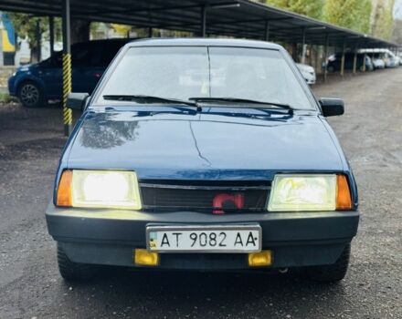 Синий ВАЗ 21099, объемом двигателя 1.5 л и пробегом 1 тыс. км за 1200 $, фото 2 на Automoto.ua