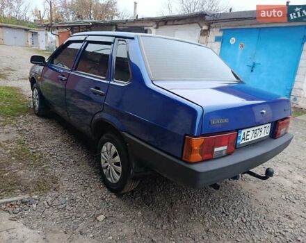 Синий ВАЗ 21099, объемом двигателя 1.5 л и пробегом 174 тыс. км за 1999 $, фото 10 на Automoto.ua