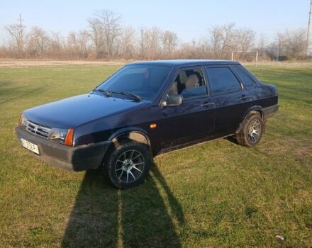 Синий ВАЗ 21099, объемом двигателя 1.5 л и пробегом 251 тыс. км за 2200 $, фото 2 на Automoto.ua