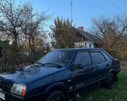 Синий ВАЗ 21099, объемом двигателя 1.5 л и пробегом 2 тыс. км за 1300 $, фото 5 на Automoto.ua