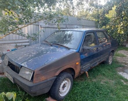 Синий ВАЗ 21099, объемом двигателя 0 л и пробегом 20 тыс. км за 596 $, фото 1 на Automoto.ua