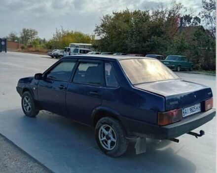 Синий ВАЗ 21099, объемом двигателя 1.6 л и пробегом 100 тыс. км за 1700 $, фото 2 на Automoto.ua