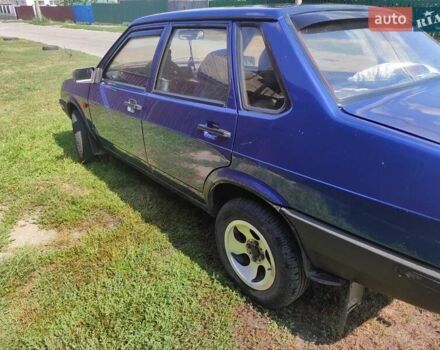 Синий ВАЗ 21099, объемом двигателя 1.5 л и пробегом 143 тыс. км за 1850 $, фото 9 на Automoto.ua