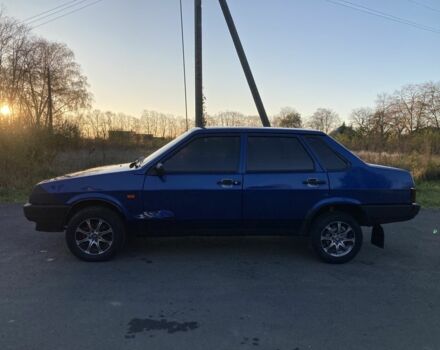 Синій ВАЗ 21099, об'ємом двигуна 1.6 л та пробігом 168 тис. км за 1400 $, фото 3 на Automoto.ua