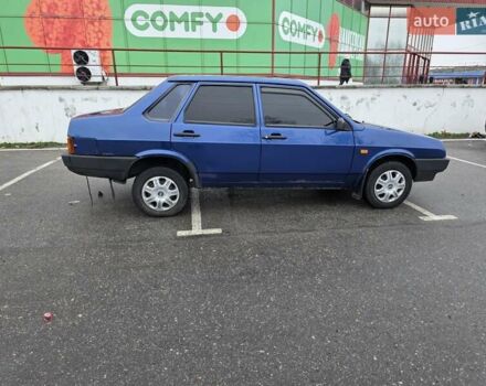 Синий ВАЗ 21099, объемом двигателя 1.6 л и пробегом 250 тыс. км за 1650 $, фото 3 на Automoto.ua