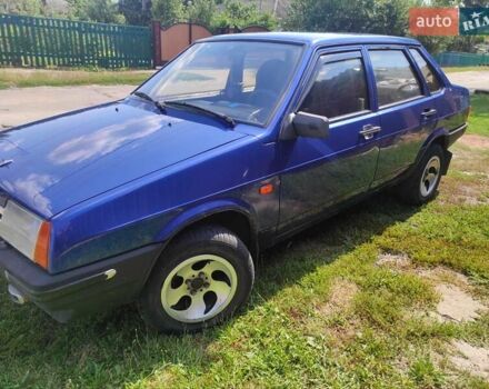 Синий ВАЗ 21099, объемом двигателя 1.5 л и пробегом 143 тыс. км за 1850 $, фото 8 на Automoto.ua