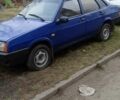 Синий ВАЗ 21099, объемом двигателя 1.5 л и пробегом 160 тыс. км за 1000 $, фото 1 на Automoto.ua