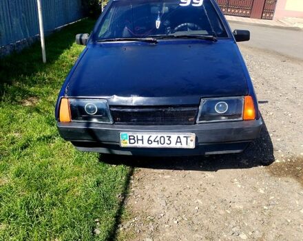 Синий ВАЗ 21099, объемом двигателя 16 л и пробегом 0 тыс. км за 1600 $, фото 2 на Automoto.ua