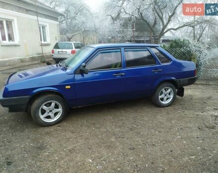 Синий ВАЗ 21099, объемом двигателя 1.5 л и пробегом 230 тыс. км за 1300 $, фото 17 на Automoto.ua