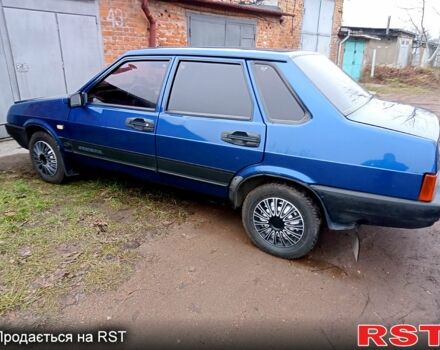 Синий ВАЗ 21099, объемом двигателя 1.5 л и пробегом 235 тыс. км за 1700 $, фото 8 на Automoto.ua
