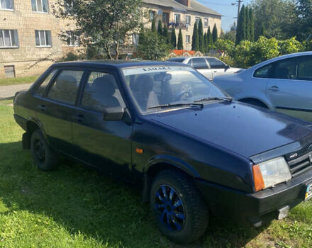 Синий ВАЗ 21099, объемом двигателя 1.5 л и пробегом 100 тыс. км за 1300 $, фото 7 на Automoto.ua