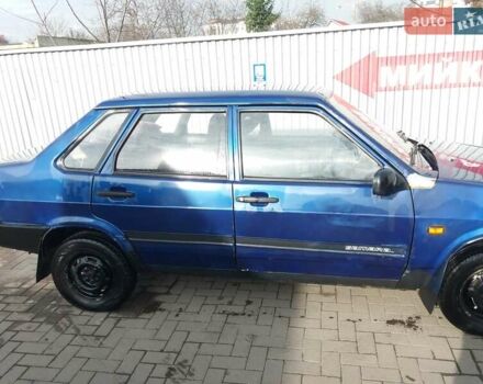 Синий ВАЗ 21099, объемом двигателя 1.5 л и пробегом 226 тыс. км за 1500 $, фото 3 на Automoto.ua