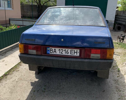 Синий ВАЗ 21099, объемом двигателя 1.6 л и пробегом 107 тыс. км за 1700 $, фото 1 на Automoto.ua