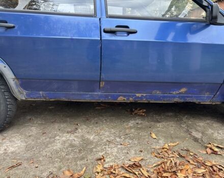 Синий ВАЗ 21099, объемом двигателя 1.5 л и пробегом 212 тыс. км за 1200 $, фото 2 на Automoto.ua