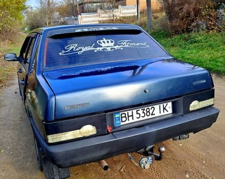 Синий ВАЗ 21099, объемом двигателя 1.5 л и пробегом 198 тыс. км за 1500 $, фото 3 на Automoto.ua