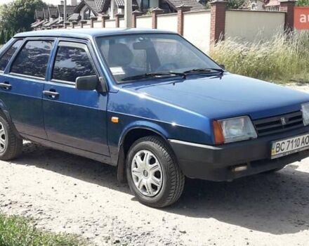 Синий ВАЗ 21099, объемом двигателя 1.6 л и пробегом 265 тыс. км за 1450 $, фото 4 на Automoto.ua