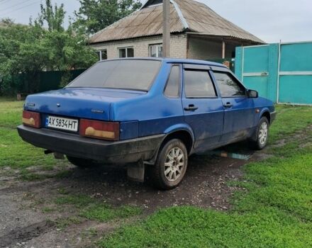 Синий ВАЗ 21099, объемом двигателя 1.5 л и пробегом 202 тыс. км за 1329 $, фото 15 на Automoto.ua