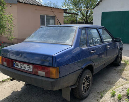 Синий ВАЗ 21099, объемом двигателя 1.6 л и пробегом 107 тыс. км за 1700 $, фото 2 на Automoto.ua